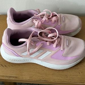 Girls Pink Adidas - used excellent condition Size 4